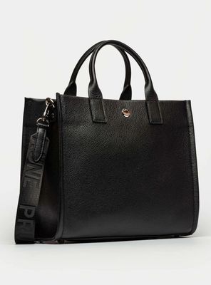 Imagen 2 del producto Cartera de Mano Capri Cuero Negro