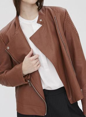 Chaqueta Krush Efecto Cuero