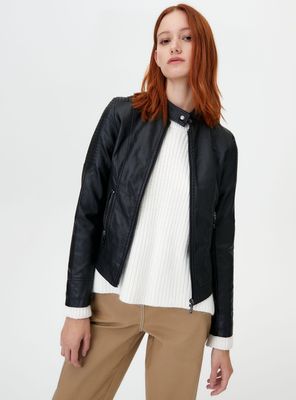 Chaqueta Visby Efecto Cuero