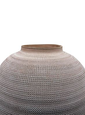 Imagen 2 del producto Jarrón Cerámica Café 29x21 cm