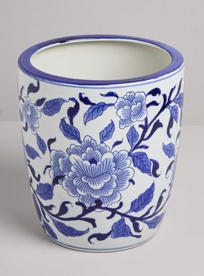 Imagen 2 del producto Macetero Cerámica Azul S