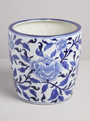 Imagen 2 del producto Macetero Cerámica Azul M