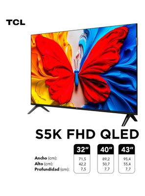 Imagen 2 del producto QLED Smart TV 32' FULL HD S5K