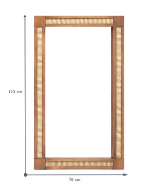 Imagen 2 del producto Espejo Barcelona 120x70 cm Canela