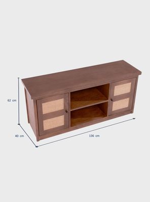 Imagen 2 del producto Rack TV 60"" Barcelona Sisal Canela