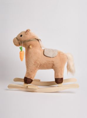 Caballo Balancín Café con Sonido