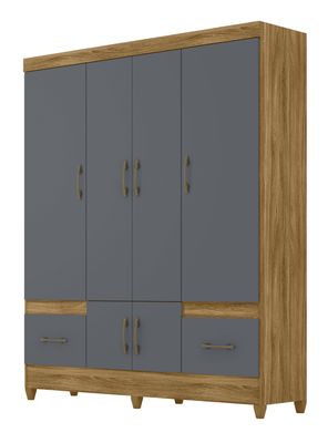 Clóset MS91 6 Puertas 2 Cajones