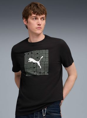 Polera Print Graphic Box Tee