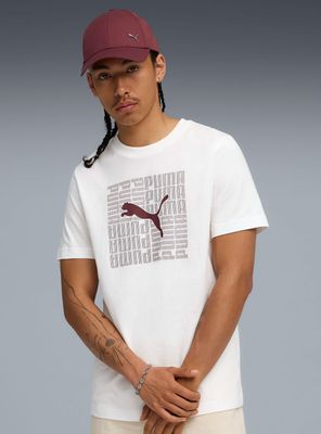 Polera Manga Corta Graphic Box Tee