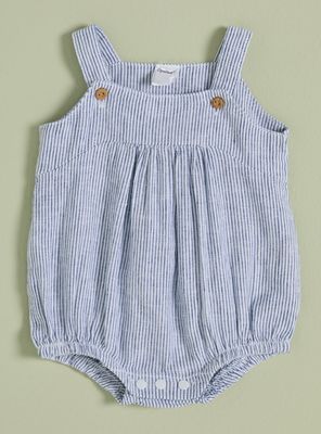 Enterito Tipo Jardinera Rayas Niño