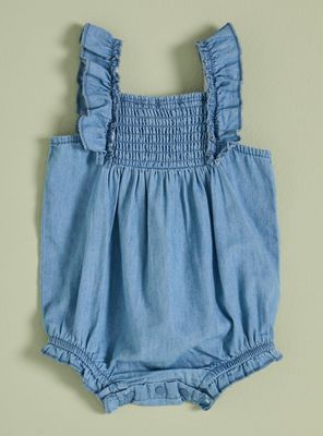 Imagen 2 del producto Enterito Bombacho Denim Niña