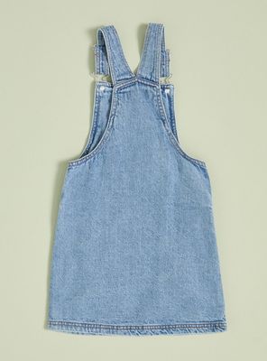 Imagen 2 del producto Jardinera Tipo Vestido Denim con Bolsillos Bajos