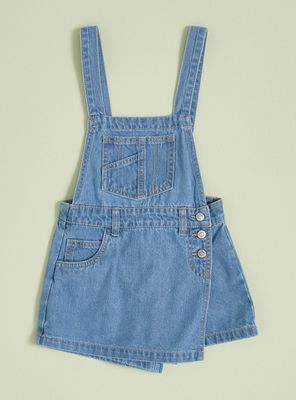 Jardinera Tipo Falta y Short Denim