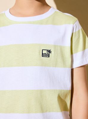 Imagen 2 del producto Polera Rayas Detalle Mini Bordado