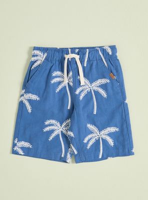 Bermuda Bordado Palmeras