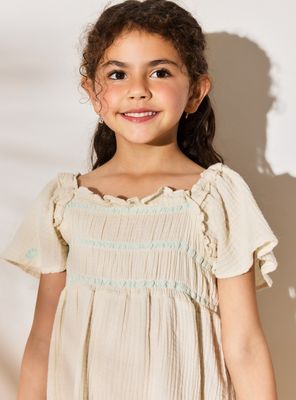 Imagen 2 del producto Vestido Gasa Bordado