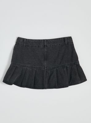 Imagen 2 del producto Falda Denim Tableada