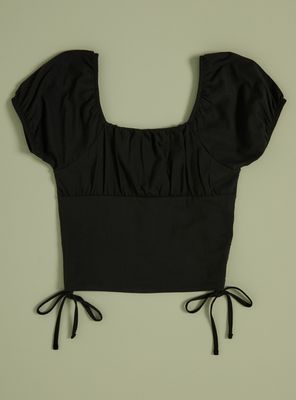 Polera con Recogido en Costados