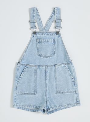 Jardinera Denim Tipo Short