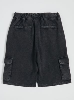 Imagen 2 del producto Bermuda Tipo Buzo con Bolsillos Cargo