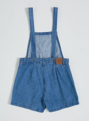 Imagen 2 del producto Jardinera Tipo Falda Denim con Bolsillo Frontal