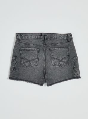 Imagen 2 del producto Short Denim Cargo Desflecado Niña