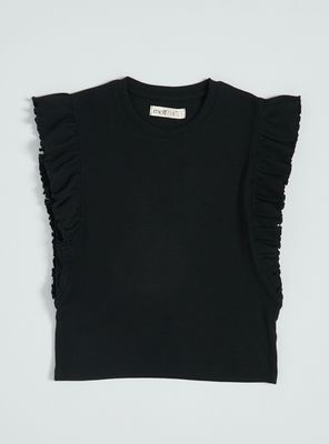 Polera Rib Vuelos Colores