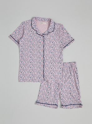 Pijama Camisero Animal Print Fantasía