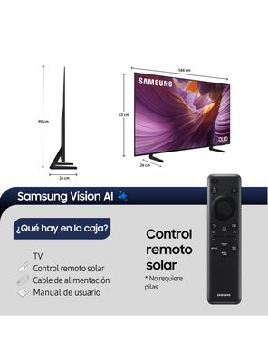 Imagen 2 del producto OLED Smart TV 65"" 4K Vision AI 2025 S85F