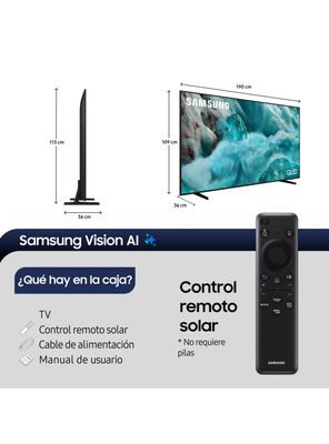 Imagen 2 del producto QLED Smart TV 85"" 4K UHD Vision AI Q7FA 2025