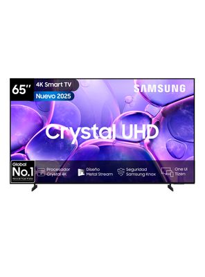 Samsung Led Smart Tv 65"" Crystal Uhd 4K 2025 U8000F