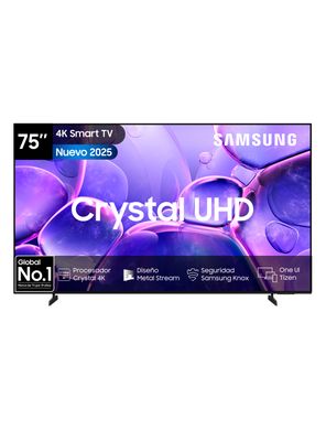 LED Smart TV 75"" Crystal UHD 4K 2025 U8000F