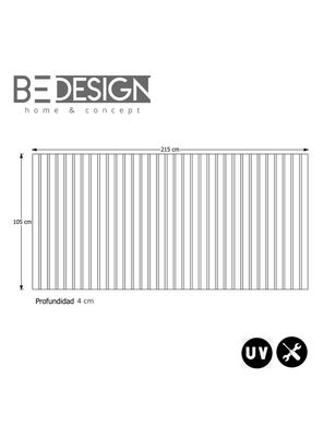 Imagen 2 del producto Respaldo de Cama Panel King Caramelo