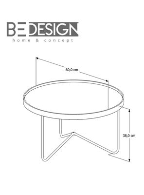 Imagen 2 del producto Mesa de Centro Espejo Bronce