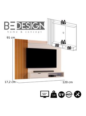 Imagen 2 del producto Rack Panel TV 5001 Perla Caramelo