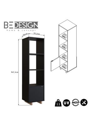 Imagen 2 del producto Estante Organizador B104 Negro