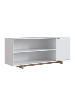 Rack TV 50"" 3 Espacios B75 Blanco