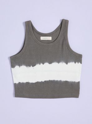 Polera Tipo Tie Dye con Peto Interior