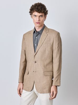 Imagen 1 del producto Vestón Recto Regular Fit Confeccionado en Lino