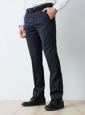 Pantalón Vestir Slim Fit Lana Poliester