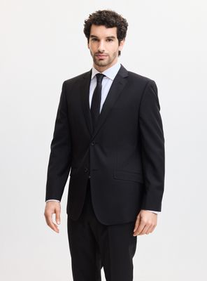 Traje Recto 100% Lana Lisa Slim