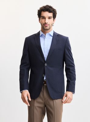 Vestón Recto Lino Slim Fit