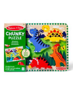 Puzzle Encaje de Madera 3D Dinosaurios