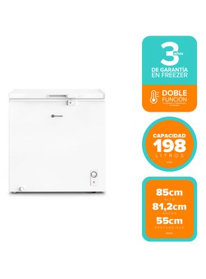 Imagen 2 del producto Freezer Horizontal Dual Frío Directo 198 Litros M200D