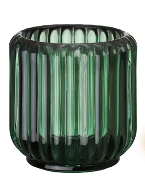 Porta Vela Aqua Verde 8.5x8.5x6 cm