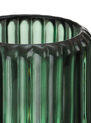 Imagen 2 del producto Porta Vela Aqua Verde 8.5x8.5x6 cm