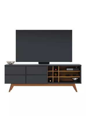 Rack Noronha TV 75"" 2 Puertas Negro