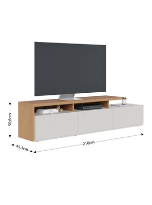 Imagen 2 del producto Rack Logan TV 70"" 3 Puertas Blanco