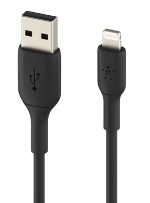 Imagen 2 del producto Cable USB-A a USB-C 1m PVC Negro