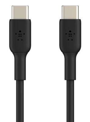 Cable USB-C a USB-C 1m PVC Negro